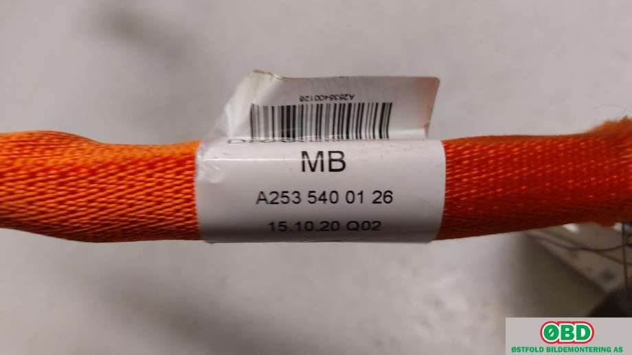 Kabel høy volt (HV) hybrid til Mercedes GLC 2015-2022 (X253) (X253) (MERCEDES|A 253 540 01 26||2535400126)