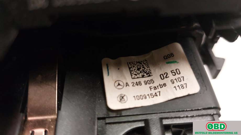 Bryter lys til Mercedes Vito 2014-->> (W447) (W447) (MERCEDES|A 246 905 02 50||2469050250)