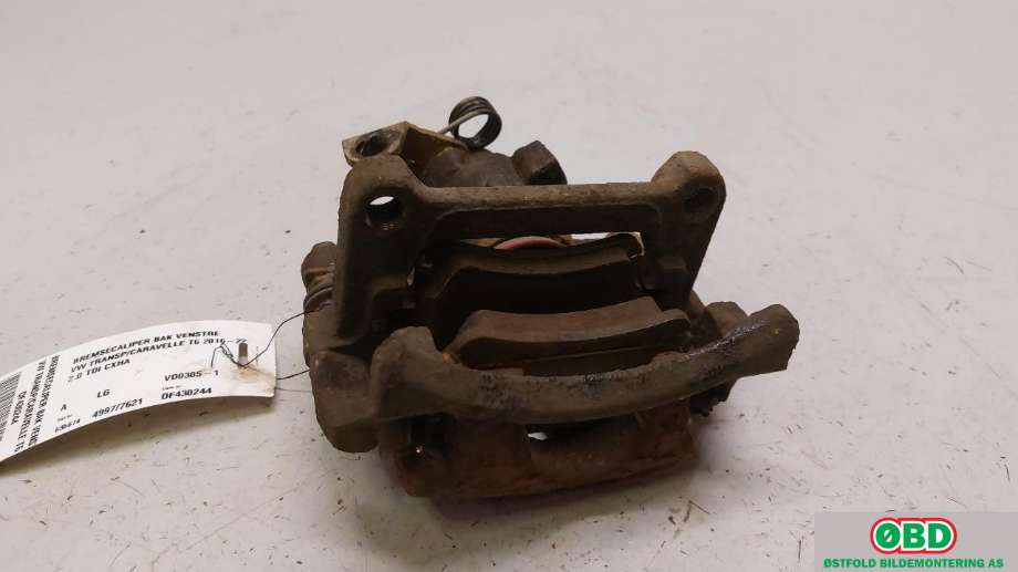 Bremsecaliper venstre bak til VW Transporter / Caravelle 2015-2019 (T6) (T6) (VOLKSWAGEN|7H0 615 423 A|)