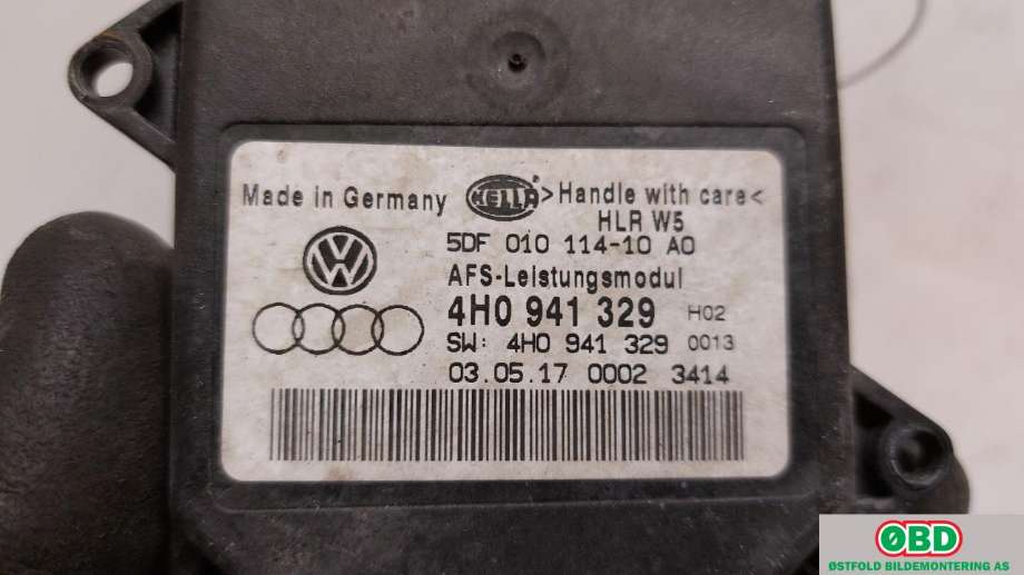 Styreenhet xenon/ballast til Škoda Superb 2015-->> (Type III) (SKODA|4H0 941 329||4H0941329)