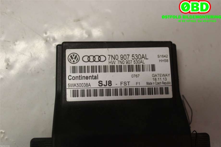 Styreenhet DAB til VW Caddy 2010-2015 (Type III, Fase 2) (VOLKSWAGEN||7N0907530AL)