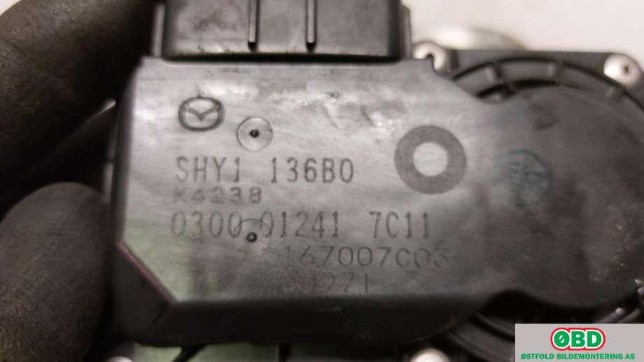Spjeldhus til Mazda 6 2013-2015 (Type III, Fase 1)  (MAZDA|SH01-13-6B0|)