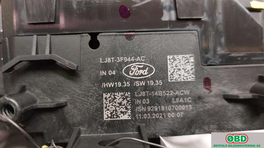Bryter combi til Ford Mustang Mach-e 2020-->>  (2521265||LJ8T14B522ACW)
