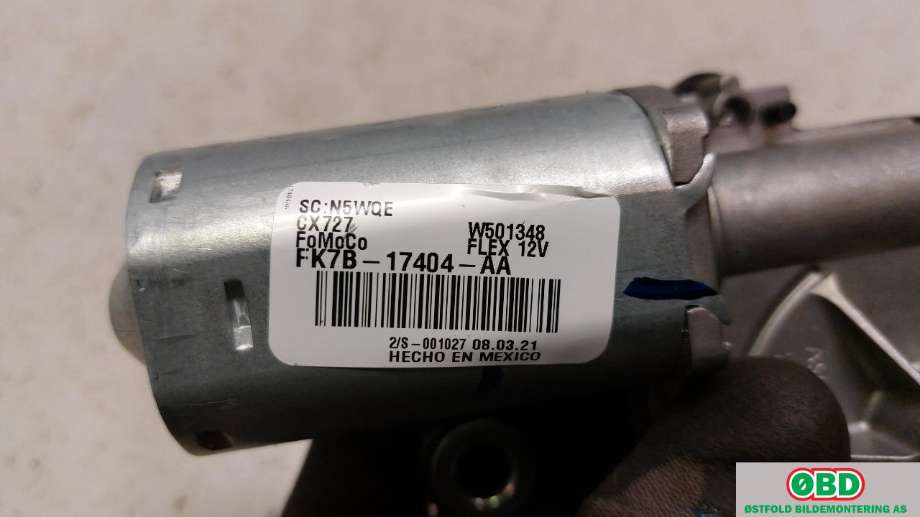 Viskermotor bakrute til Ford Mustang Mach-e 2020-->>  (5309566||FK7B17404AA)