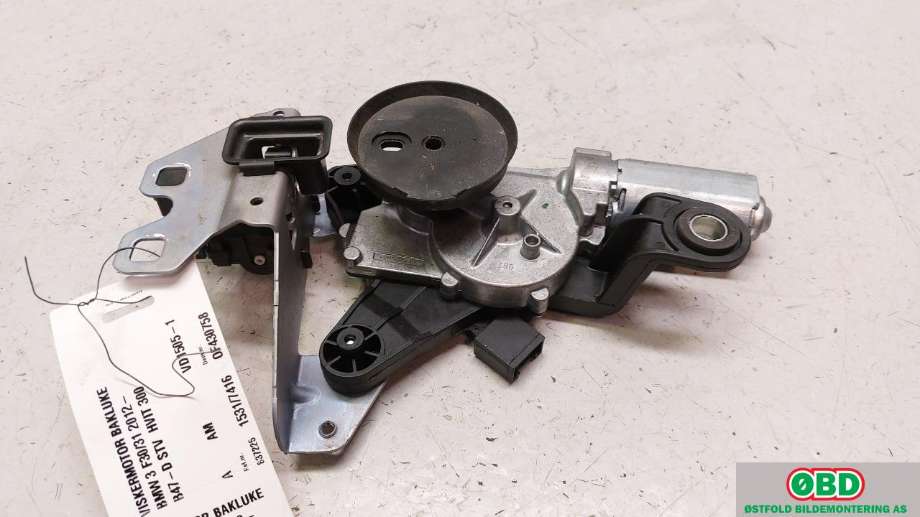 Viskermotor bakrute til BMW 3-Serie 2012-2018 (F30/F31/F34) (F30/F31/F34) (BMW|67 63 7 311 415|0390201231|7311415)
