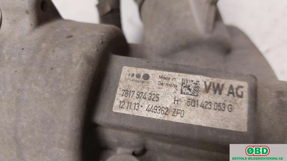 Tannstang elektrisk til VW Golf VII 2012-2017 (Fase 1)  (VOLKSWAGEN|5Q1 423 056 J|)