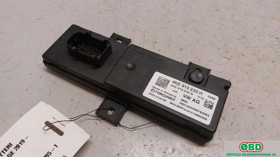 Styreenhet batteri til Audi e-tron, 2018-->>  (AUDI|4KE 915 233 H)