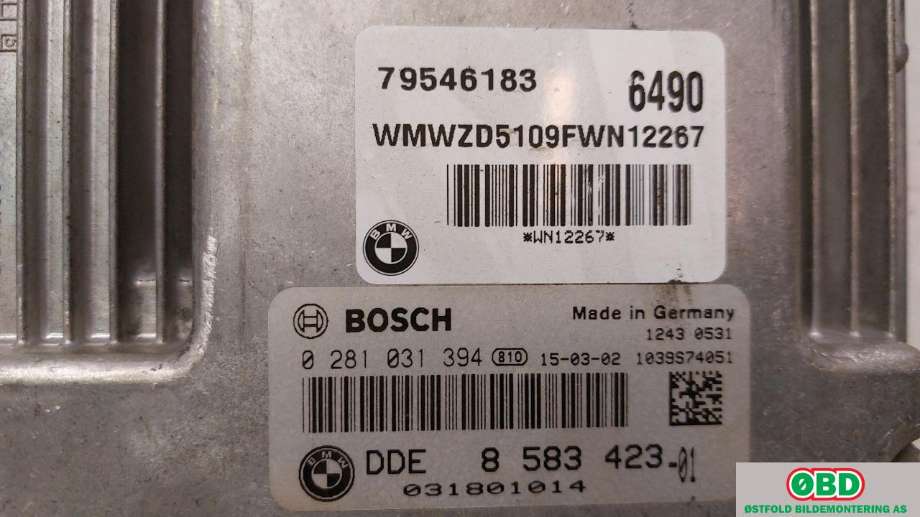 Styreenhet motor til Mini Countryman 2010-2016 (R60) (R60) (MINI|13 61 8 583 423|)