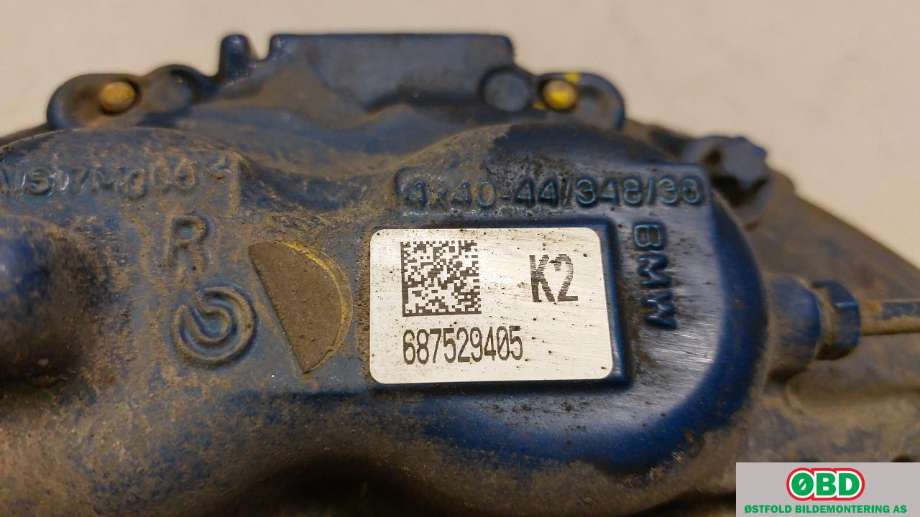 Bremsecaliper høyre foran til BMW 5-Serie 2017-->> (G30/G31) (G30/G31) (BMW|34 11 6 891 274|)