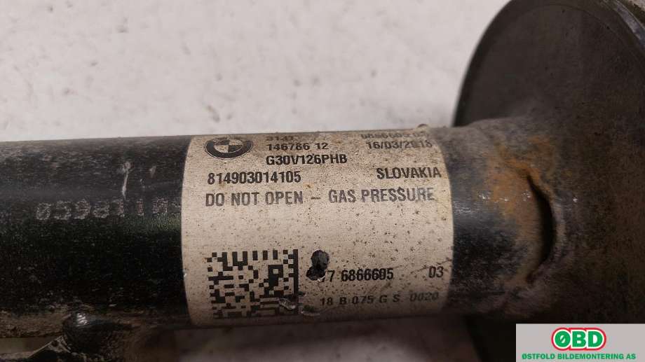 Fjærbein venstre foran til BMW 5-Serie 2017-->> (G30/G31) (G30/G31) (BMW|31 31 6 866 605|)