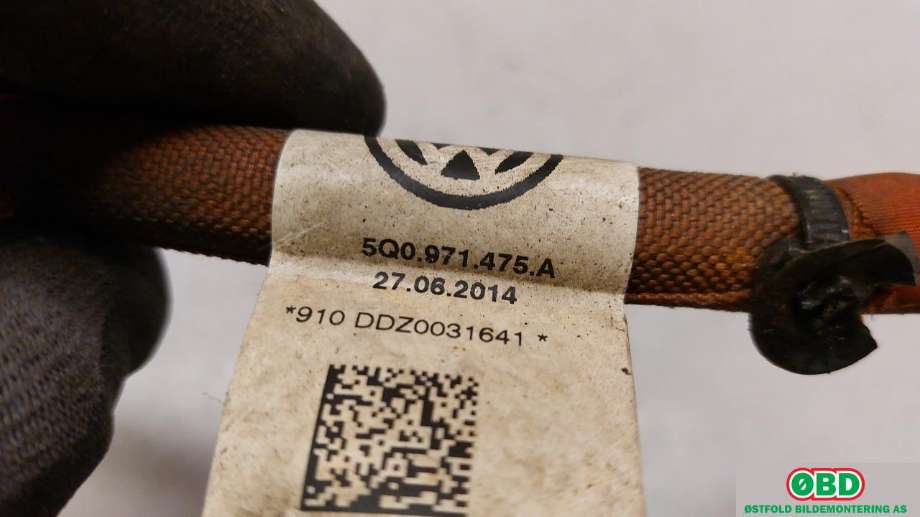 Kabel høy volt (HV) hybrid til Audi A3 2016-2020 (Type III, Fase 2)  (AUDI|5Q0 971 475 A|3Q0 971 475 B|5Q0971475A)