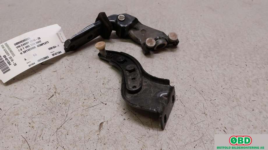 Hengsler til VW Caddy 2015-2020 (Type III, Fase 3) (VOLKSWAGEN|2K0 843 436 B|2K0 843 336 A|)