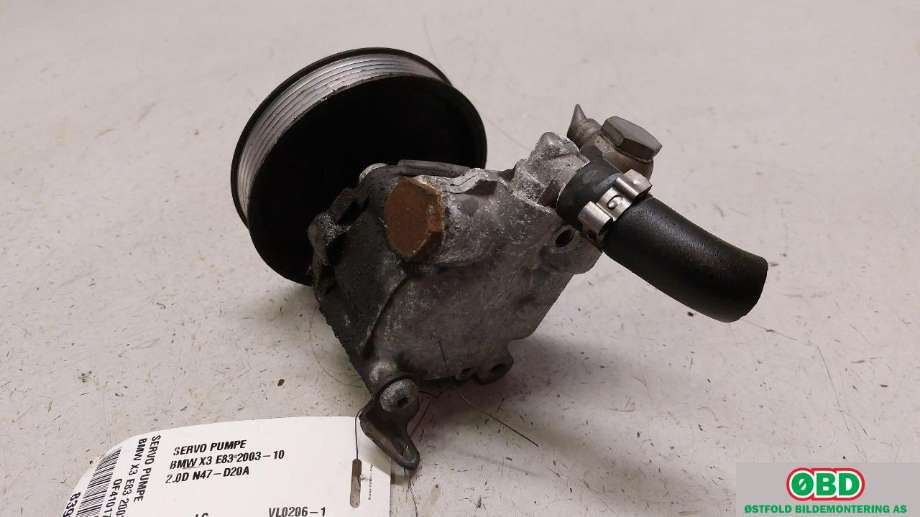 Servo pumpe mekanisk til BMW X3 2007-2010 (Fase 2) (E83) (E83) (BMW|32 41 3 450 592|)