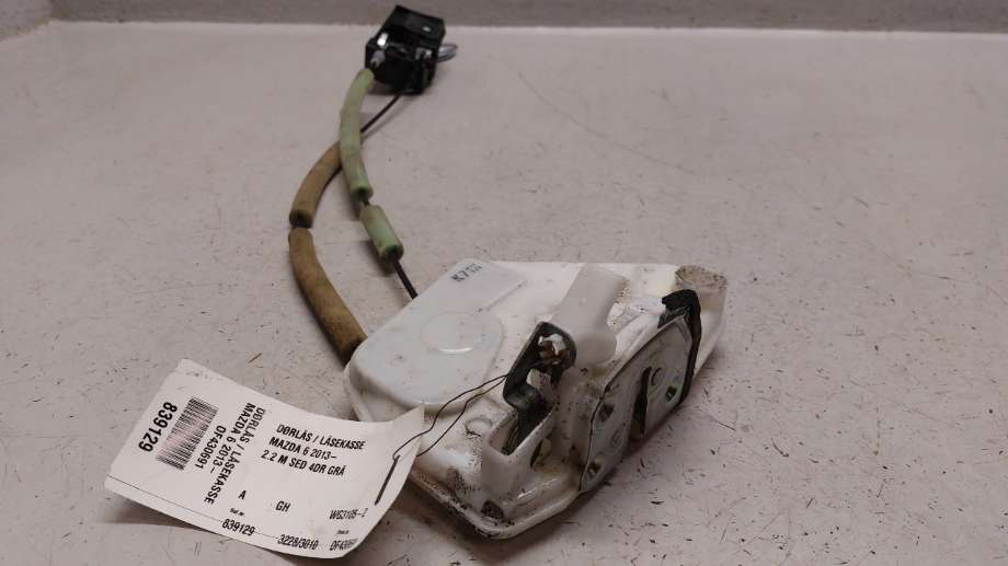 Låsekasse venstre foran til Mazda 6 2013-2015 (Type III, Fase 1)  (MAZDA|GHP9-59-310A|)