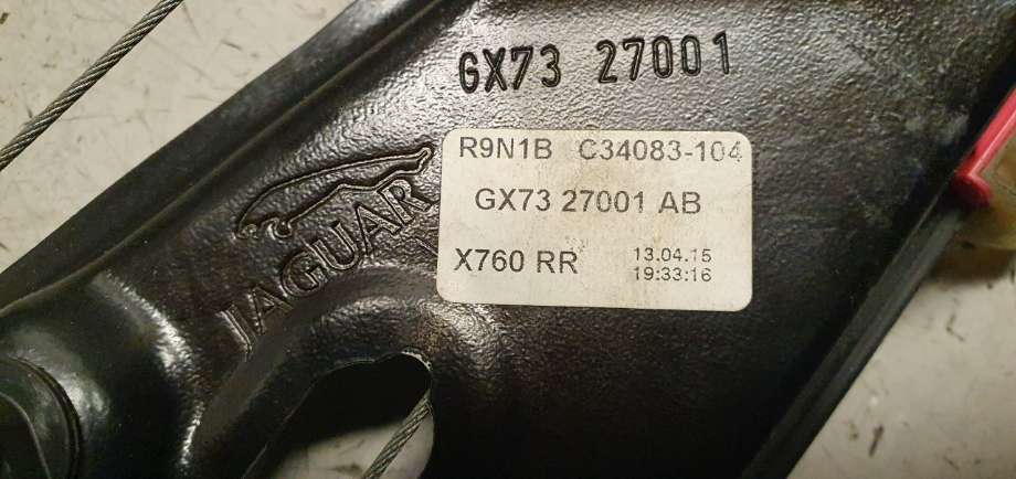 Ruteheis venstre bak til Jaguar XE 2015-->> (JAGUAR|T4N4129|)