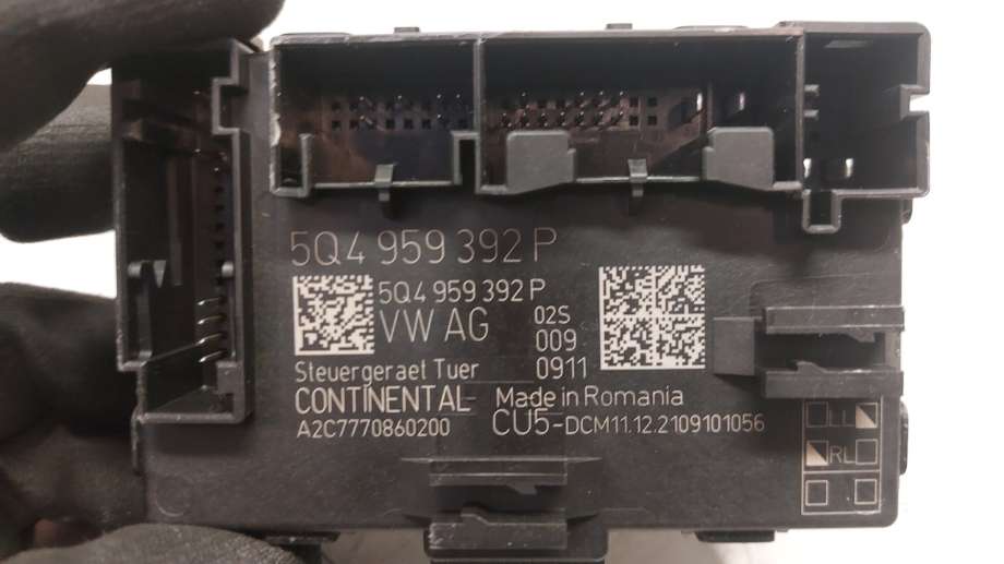 Styreenhet dør venstre foran til VW Caddy 2020-->> (Type IV)  (5Q4 959 392 P||5Q4959392P)
