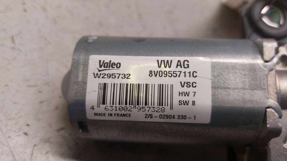 Viskermotor bakrute til VW Caddy 2020-->> (Type IV)  (8V0 955 711 C|W295732|8V0955711C)