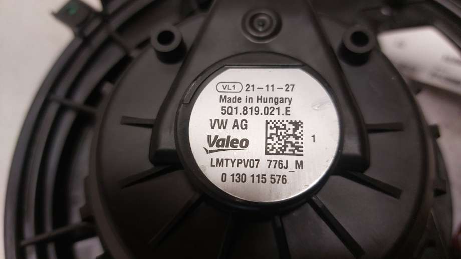 Varmeapparat motor til VW Caddy 2020-->> (Type IV)  (5WB 819 015 A||5Q1819021E)