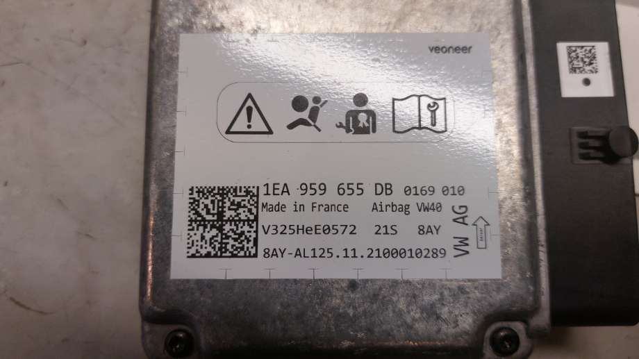 Airbag elektronikk til VW Caddy 2020-->> (Type IV) (1EA 959 655 DB|1EA 959 655 EB|1EA959655DB)