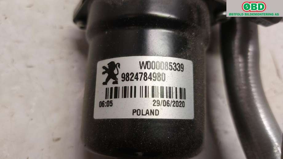 Viskeroverføring til Peugeot 208 2019-->> (Type II)  (PEUGEOT|98 247 849 80|)
