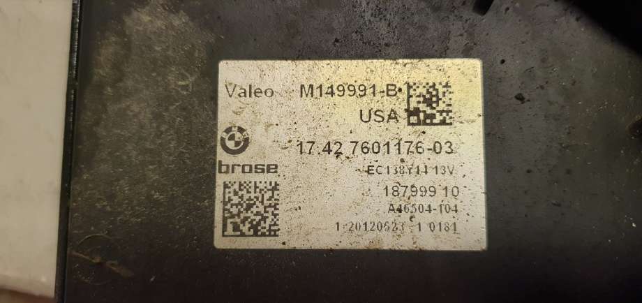 Kjølevifte til BMW X3 2010-2017 (F25) (F25) (BMW|17 42 7 601 176|)