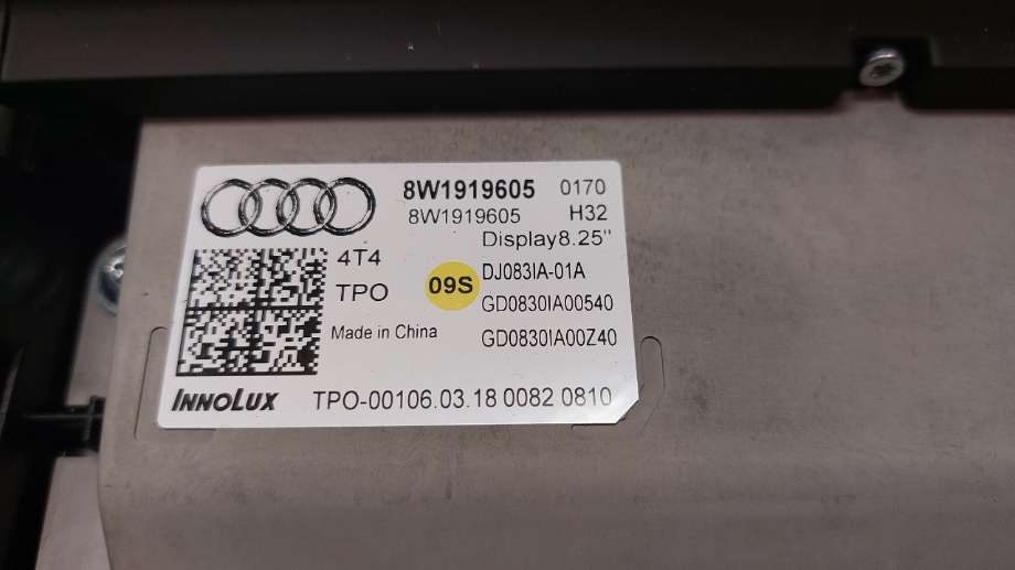 Instrument kjørecomputer til Audi A4, Allroad 2016-->> (Type II) (B9) (B9) (AUDI|8W1 919 605|)