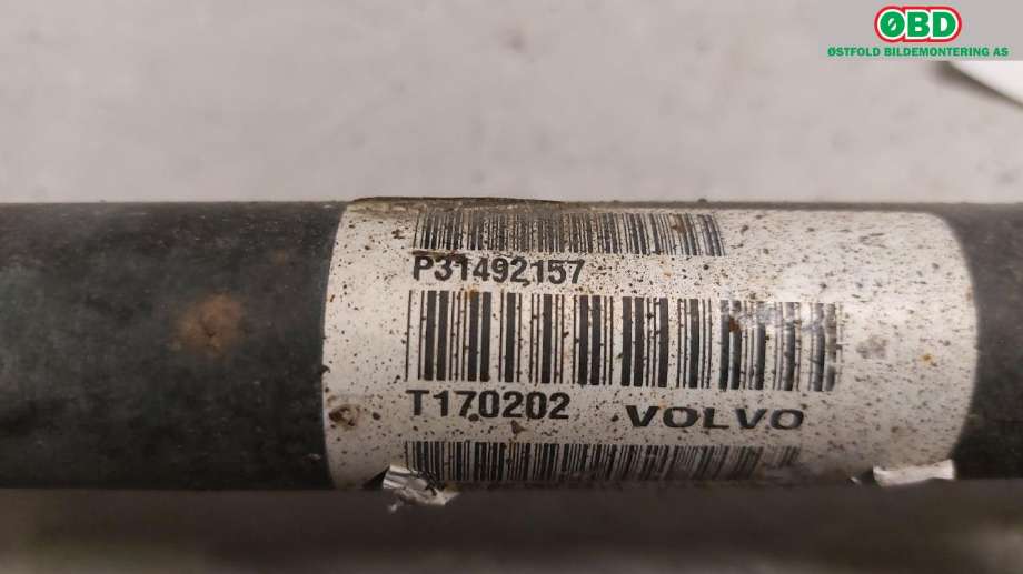 Drivaksel venstre bak, elbil til Volvo XC90 2015-2025 (Type II)  (VOLVO|36012732|)