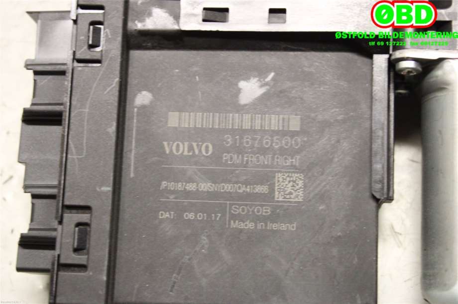 Ruteheis høyre foran til Volvo XC90 2015-2025 (Type II)  (VOLVO|31440412|)