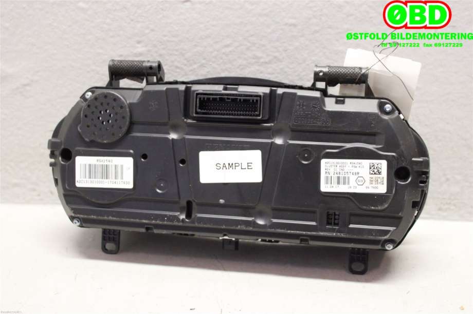 Instrumentpanel til Renault Koleos 2017-->>  (RENAULT|248105341R|)