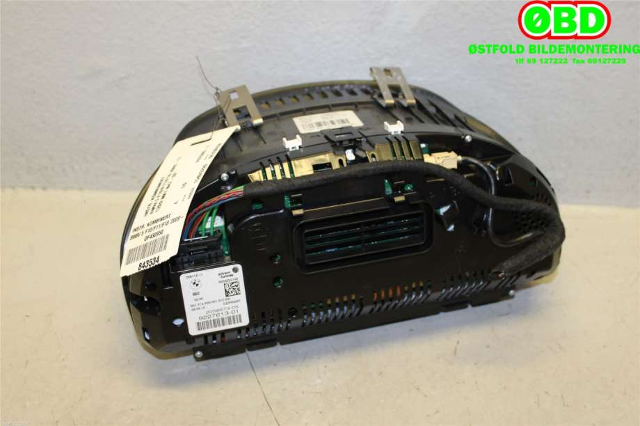 Instrumentpanel til BMW 5-Serie 2010-2017 (F10/F11) (F10/F11) (BMW|62 10 9 358 981|)