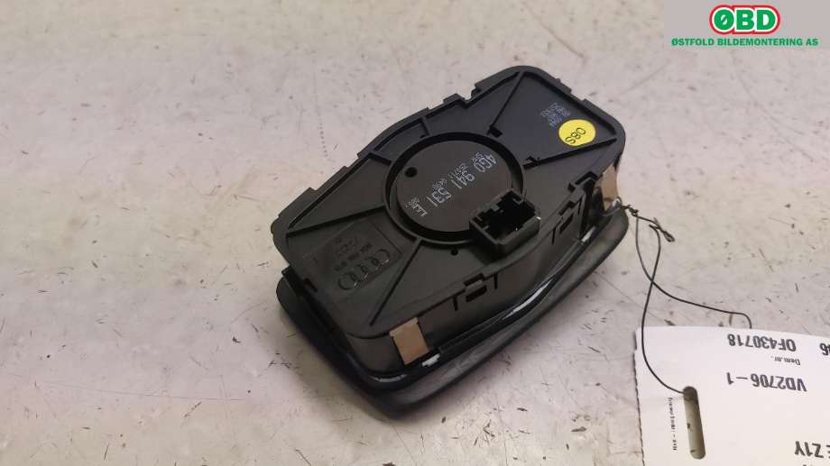 Bryter lys til Audi A7 2010-2014 (Type I, Fase 1)  (AUDI|4G0 941 531 E|4G0 941 531 AL|4G0941531E)