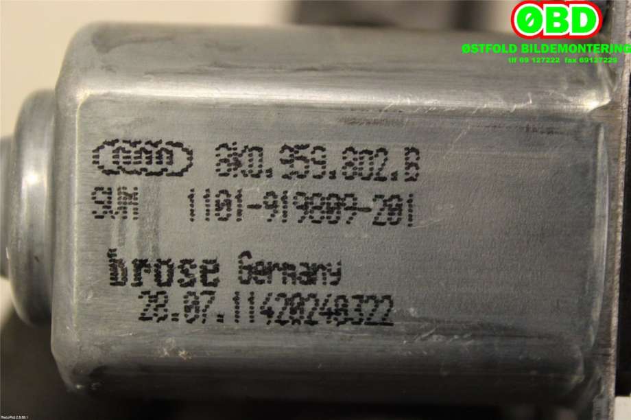Ruteheis venstre bak til Audi A7 2010-2014 (Type I, Fase 1)  (AUDI|4G8 839 461 A|)