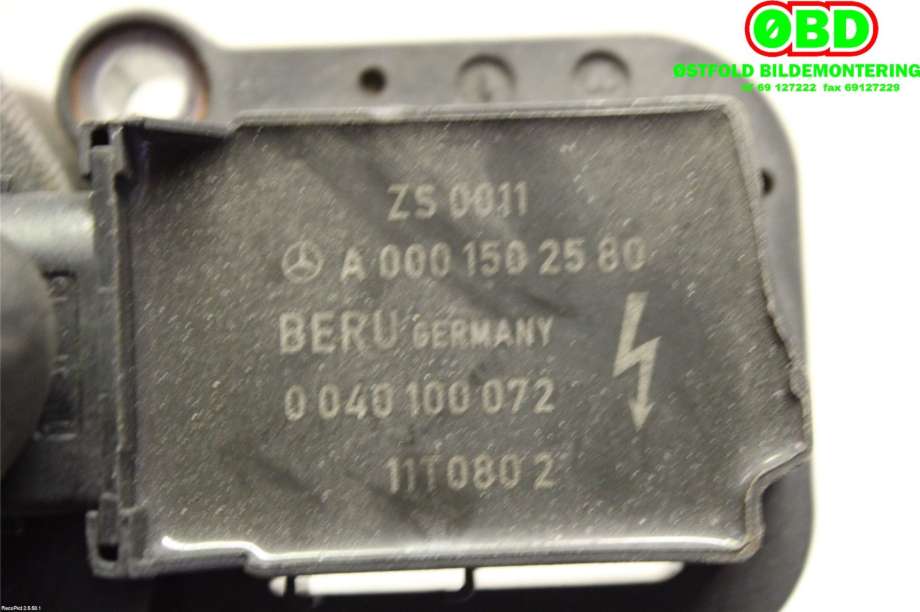 Coil elektronisk til Mercedes C-Klasse 2011-2014 (Fase 2) (W204) (W204) (MERCEDES|A 000 150 25 80|)