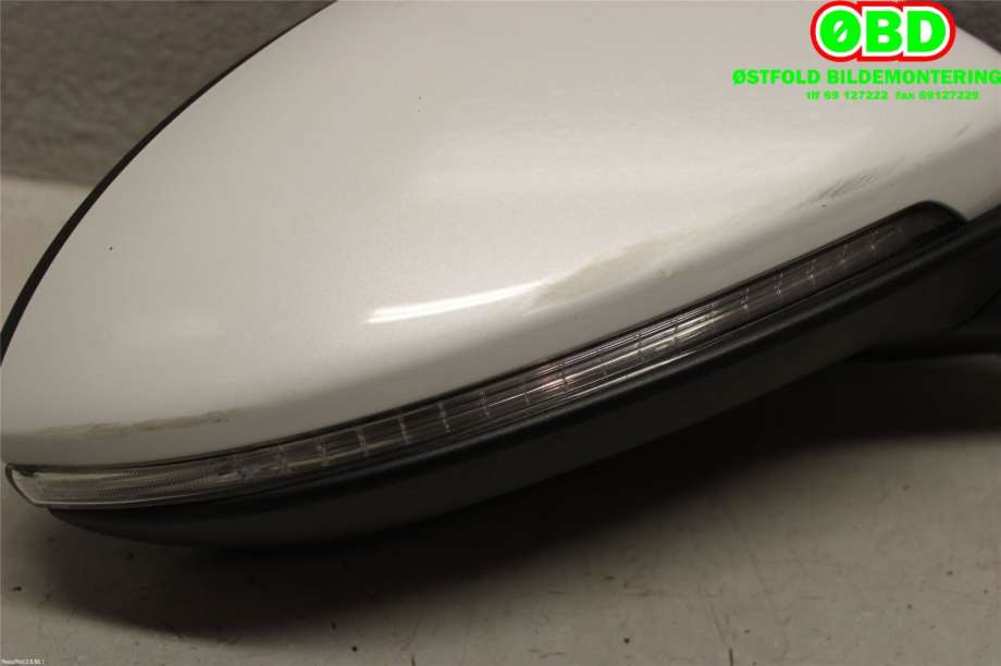 Speil høyre til VW Jetta 2011-->>  (VOLKSWAGEN|5C7 857 508 AB|)