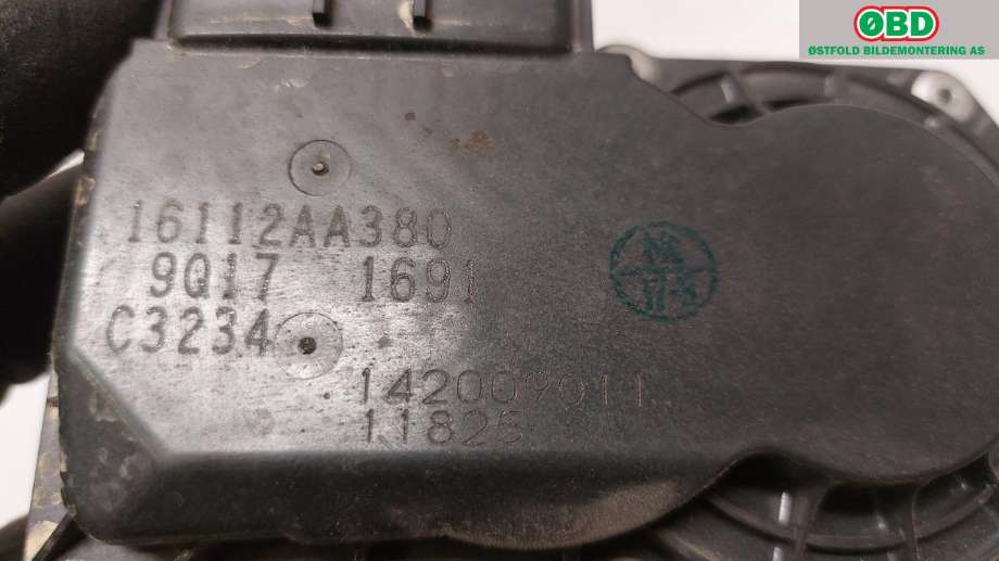 Spjeldhus til Subaru XV 2012-2017 (Type I)  (SUBARU|16112AA380|)