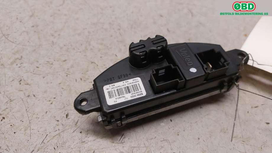 Varmeapparat motstand til BMW 3-Serie 2012-2018 (F30/F31/F34) (F30/F31/F34) (BMW|64 11 9 276 112|)
