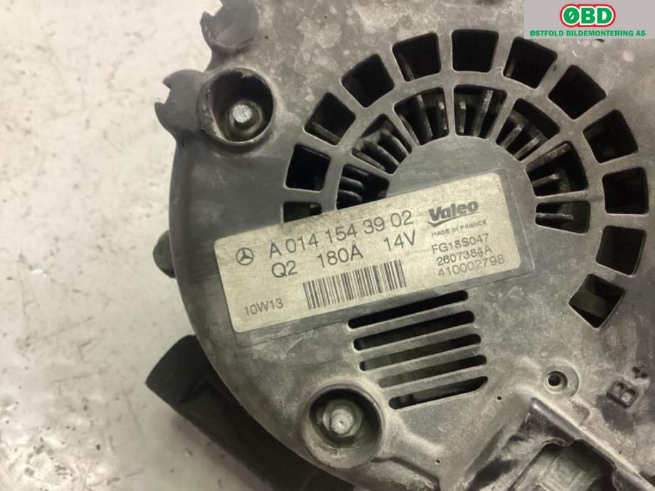 Dynamo til Mercedes GLK 2008-2015 (X204) (X204) (MERCEDES|A 014 154 39 02||0141543902)