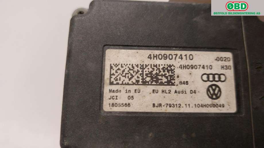 Styreenhet diverse til Audi A8 2010-2013 (Type III, Fase 1) (AUDI|4G0 907 410||4H0907410)