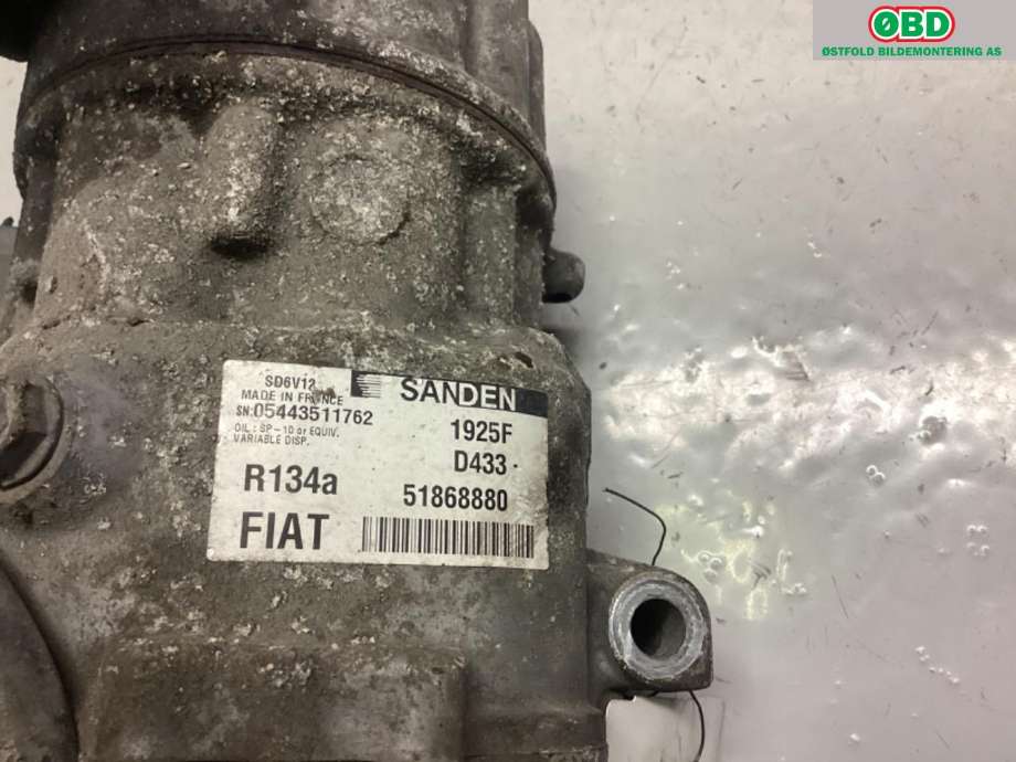 Aircondition kompressor til Fiat Doblo 2010-->> (Type II) (FIAT|)