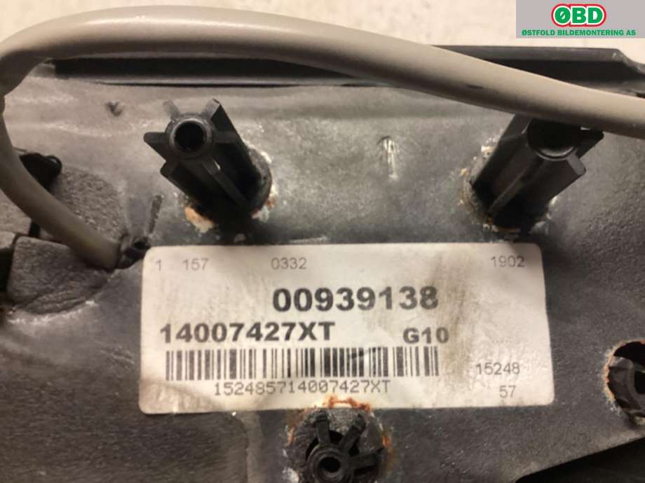 Speil høyre til Peugeot Expert 2007-2016 (Type II) (PEUGEOT|8153 K7|)