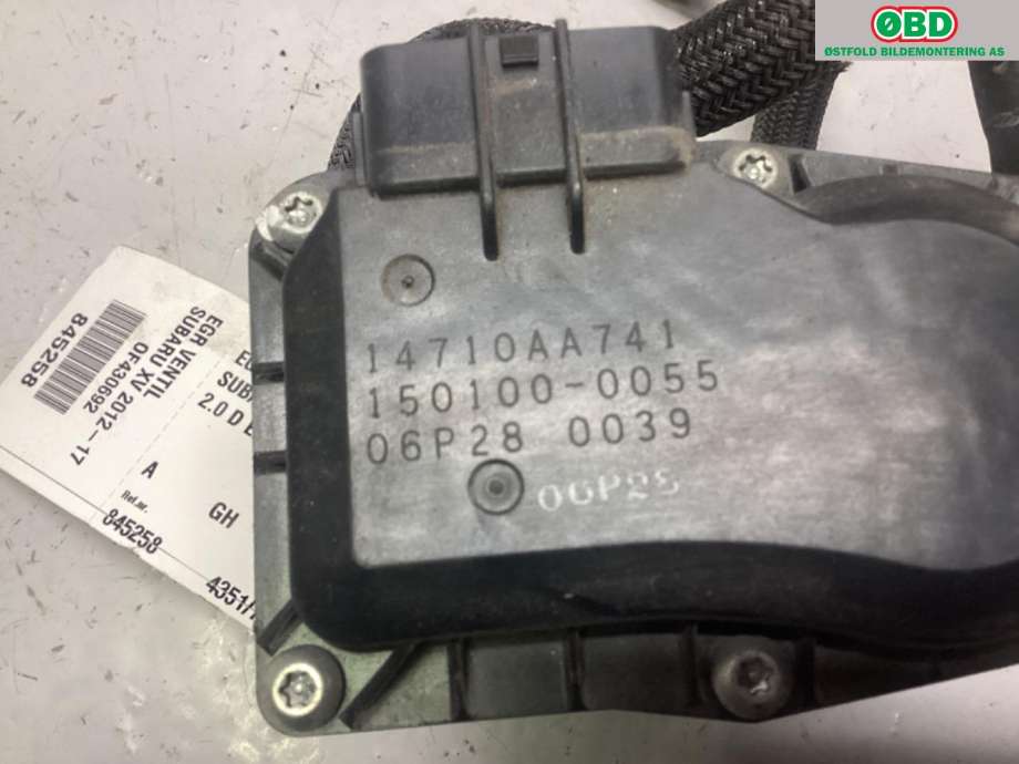EGR-ventil til Subaru XV 2012-2017 (Type I)  (SUBARU|14710AA741|)