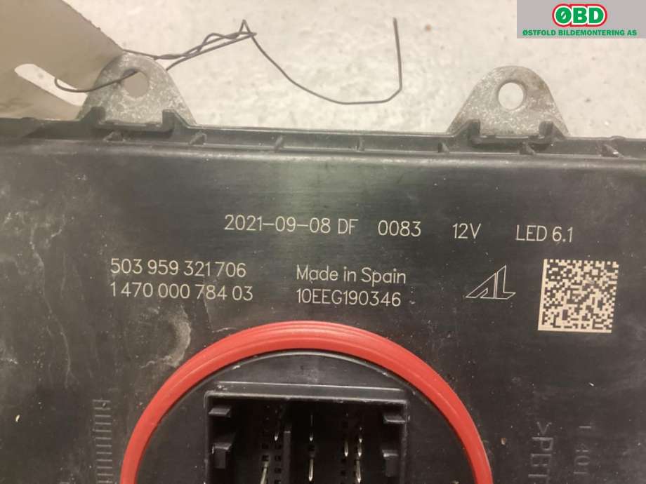 Styreenhet xenon/ballast til Iveco Daily 2014-->> (Type VI)  (IVECO 70C14G|5802477739|)