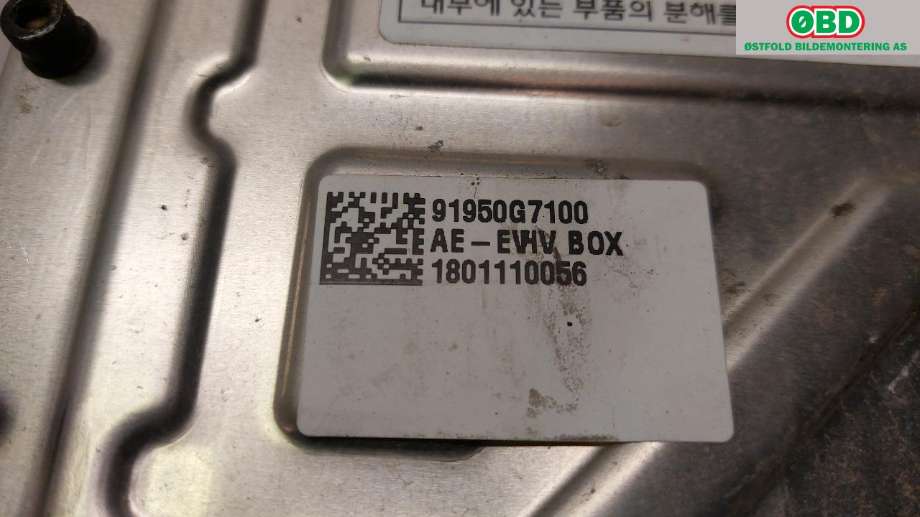 DCDC converter elbil til Hyundai Ioniq Electric 2016-2019 (Fase 1)  (HYUNDAI|91950G 7100||91950G7100)