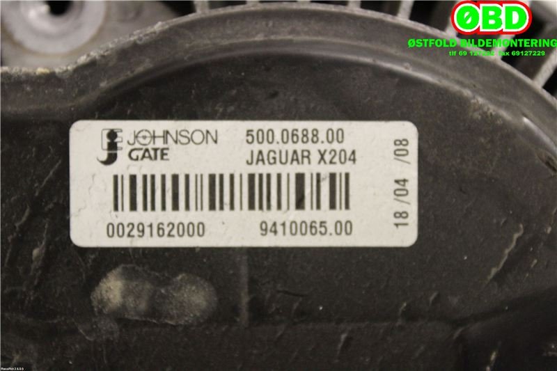 Kjølevifte til Jaguar XF 2008-2015 (X250) (X250) (JAGUAR|C2P14452|500068800|)