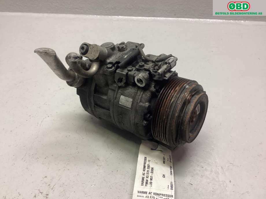 Aircondition kompressor til BMW X5 2007-2013 (E70) (E70) (BMW|64 52 6 987 890|)