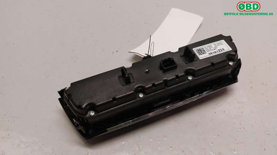 Varmeapparat betjening til Opel Corsa F 2019-->>  (OPEL Corsa-e|39181224|)