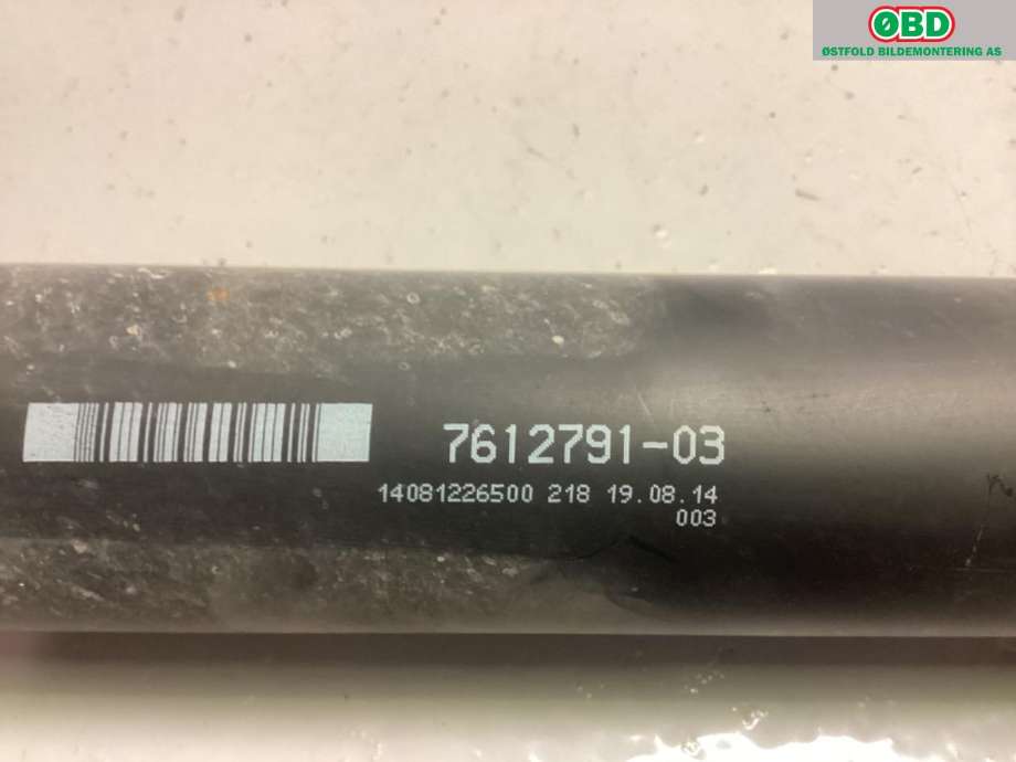 Mellomaksel til BMW X3 2010-2017 (F25) (F25) (BMW|26 10 7 612 791|)