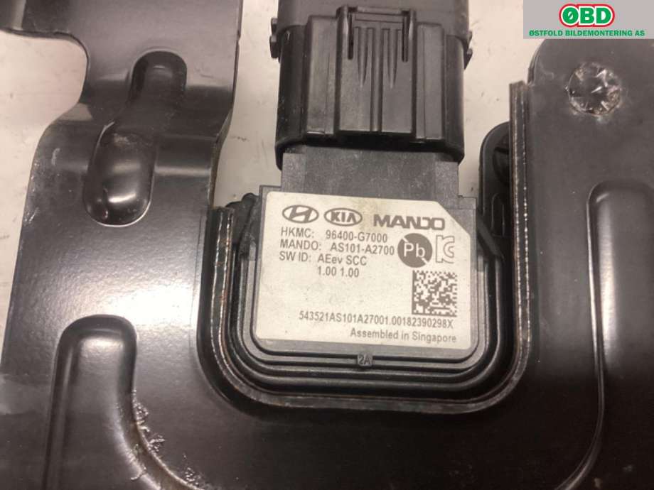 Sensor radar til Hyundai Ioniq Electric 2019-->> (Fase 2)  (HYUNDAI|96400G 7000||96400G7000)