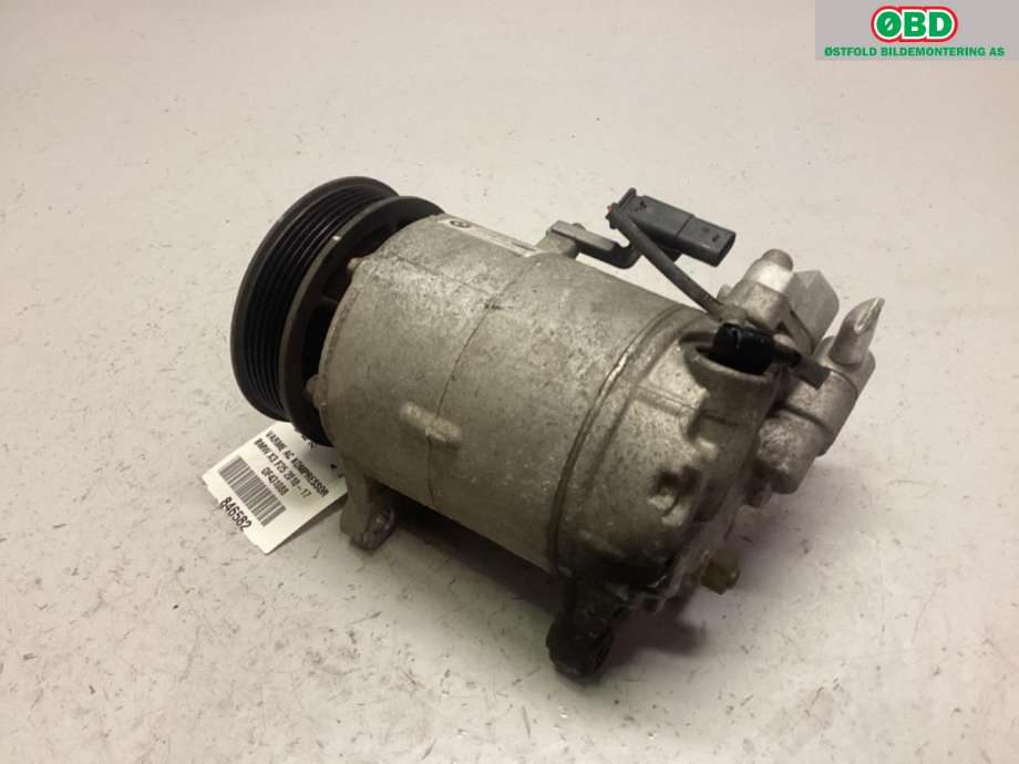 Aircondition kompressor til BMW X3 2010-2017 (F25) (F25) (BMW|64 52 6 826 880|)