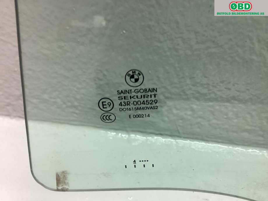 Siderute venstre bak til BMW X3 2010-2017 (F25) (F25) (BMW|51 35 7 391 673|)